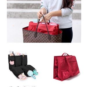 Totesavvy Lux Red Large Insert